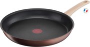 Тиган Tefal Eco-Respect G2540602, 28 см, Титаниево незалепващо покритие, Thermo-Fusion, Thermo-Signal, Индукция, Бронз/кафяв