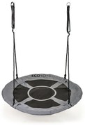 Градинска люлка "Щъркелово гнездо" 100 cm ECOTOYS сива