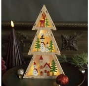 Brilagi - LED коледна декорация LED/2xAA елхичка