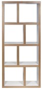 Бяла/естествена библиотека 70x159 cm Berlin – TemaHome