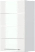 Висящ шкаф Hudson V7-40-1K-White - White glossy