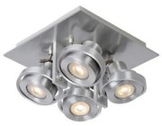 Lucide 17906/21/12 - LED Димируем спот LANDA 4xGU10/5W/230V хром