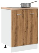 856075 vidaXL Долен шкаф Lyon Artisan Дъб 60x46x81,5 cm Инженерна дървесина