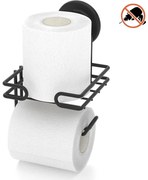 Поставка за тоалетна хартия TEKNO TEL DM-275B , черен мат