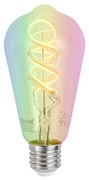 Интелигентни димируеми LED крушки E27 ST64 RGBW 4W 250lm 2700K