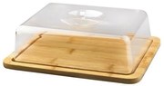 Horecano - Бамбукова правоъгълна дъска за сервиране с капак 24,5x19xh7,4см (CA106M)