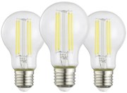 Комплект 3x LED крушки A60 E27/3,8W/230V 2700K - Eglo 110437