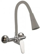 Стенен смесител за кухня LINNI GRAY MATT, Inter Ceramic, ICF 5108152MG 7789