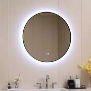 LED огледало с нагревател ICL 1855/80, Inter Ceramic, 80см