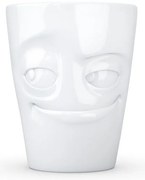 Бяла порцеланова чаша с дръжка - 58products