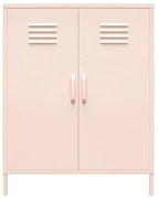 Розово метално шкафче 40x102x80 cm Mission District – Støraa