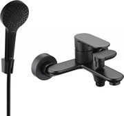 Mexen Milo R05 смесител за вана с душ комплект, черен - 7133R05-70