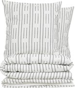 Спално бельо atmosphera Kain, Релефен памук с ефект лен - 260x240 cm