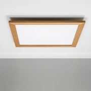 Eglo - LED повърхностно монтиран панел SALOBRENA LED/31W/230V кафяв