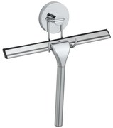 WENKO 20877100-Стъргалка VACUUM-LOC, кръгла, стоманена, 24,5x25 cm, неръждаема стомана/блестящ хром/сребрист