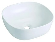 Bathco 4071 - Мивка за плот OLEA 41x41 см порцелан/бял