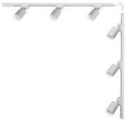Zuma Line 3567 - Точково осветително тяло за шинна система TORE 6xGU10/35W/230V бяло