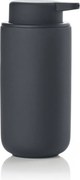 Черен стенен диспенсър за сапун от фаянс 450 ml Ume - Zone