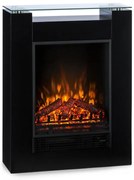Klarstein Studio-5, електрическа камина, вентилатор за горещ въздух, 900/1800 W, дистанционно управление, черна