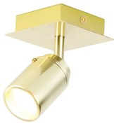 Модерен баня прожектор месинг квадрат IP44 - Ducha