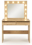 Тоалетна масичка AMORIO дъб Artisan