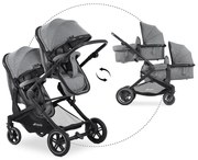 Hauck - Количка Atlantic twin melange grey