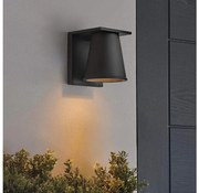 Hinkley HK-HANS-S-BLK -LED Екстериорен аплик HANS 1xGU10/8W/230V IP44