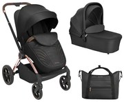 Бебешка количка 2в1 Kara KIKKABOO - Black