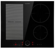 Klarstein Delicatessa 60 Hybrid, индукционен котлон за вграждане, 4 зони, 7000 W, черен