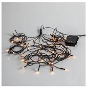 Eglo 41143 - LED Екстериорни Коледни лампички AKKU 64xLED/1 функция 2,7м IP44 топло бели