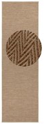 Светлокафява пътека за открито и закрито 80x250 cm Nature – Hanse Home