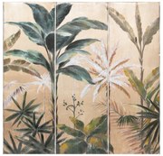 Картина atmosphera Triptych, Рисувано платно 90x90 см, Ефект алуминий