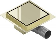 Mexen Flat-Q M13 подов квадрат 15 x 15 cm, златен - 1510015