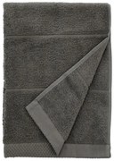 Тъмносива памучна кърпа от тери 50x100 cm Line – Södahl