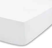 Бял чаршаф от органичен памук Органичен, 135 x 190 cm - Bianca