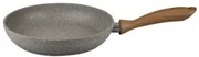 Hascevher - Алуминиев тиган с незалепващо покритие 28см-GRANITE-WOOD-(ETVDGR0328103)