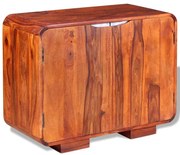 243955 vidaXL Скрин, акациево дърво масив, 75x35x60 см