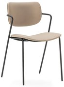 Бежови трапезни столове в комплект от 2 бр. Maika – Marckeric