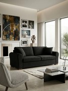Диван Orpheas триместен-210L 90D cm-Black