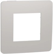 SE Лицева рамка 1х цвят Сив / Бял Unica Studio Color /до изчерпване/ - NU280224