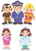 Andreu Toys - Професиите - 6 прогресивни пъзела, 33 части DQ0413-3