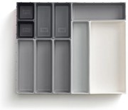 Сив органайзер с променливи чекмеджета Blox - Joseph Joseph
