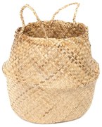 Кошница за съхранение от светла морска трева , ⌀ 36 cm - Compactor