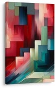 Картина на платно – Цветни блокове и сенки