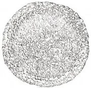 Стъклена чиния ф32см GOCCE-(09013/01) (RM 239) - Luigi Bormioli