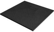 Mexen Hugo квадратен душ поднос SMC 80 x 80 см, черен - 42708080