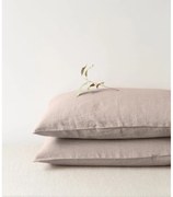 Светлокафява ленена калъфка за възглавница , 70 x 90 cm - Linen Tales