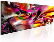 Печат върху платно - Fiery Expression 120x40