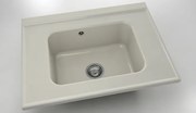 Mивка Classic 219, Polymer marble, 11 Сив гранит, с включен сифон