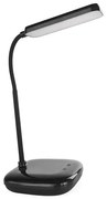 LED Димируема гъвкав настолна лампа LED/12W/230V 3000K/4000K/6500K черен